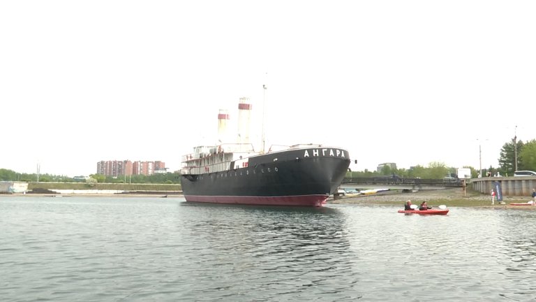 Монтаж новых экспозиций на ледоколе "Ангара" в Иркутске планируют завершить до 20 августа